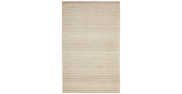 HANDWEBTEPPICH 130/190 cm Beige  - Beige, Natur, Textil (130/190cm) - Linea Natura