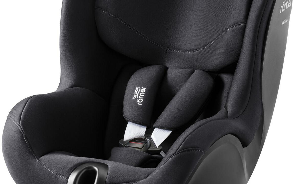 REBOARDER-KINDERSITZ Dualfix 5Z  - Schwarz, Basics, Textil (44/48cm) - Britax Römer