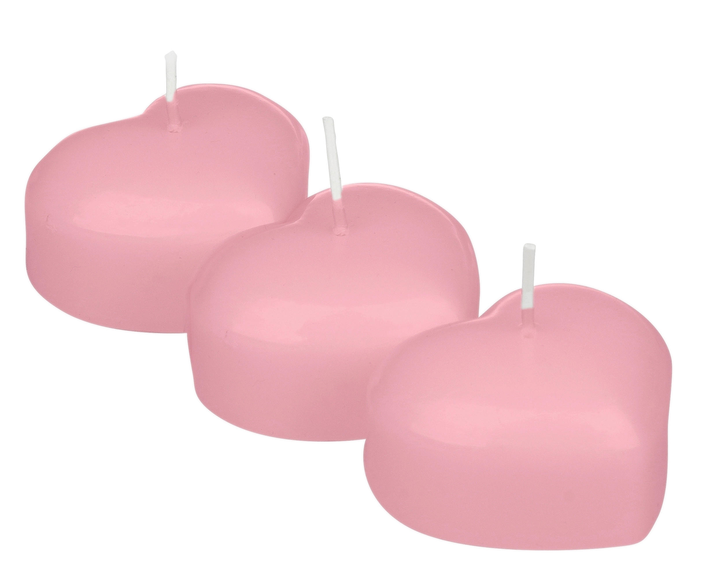 SCHWIMMKERZE  - Altrosa, LIFESTYLE, Paraffin (7,3/3,1cm) - Steinhart
