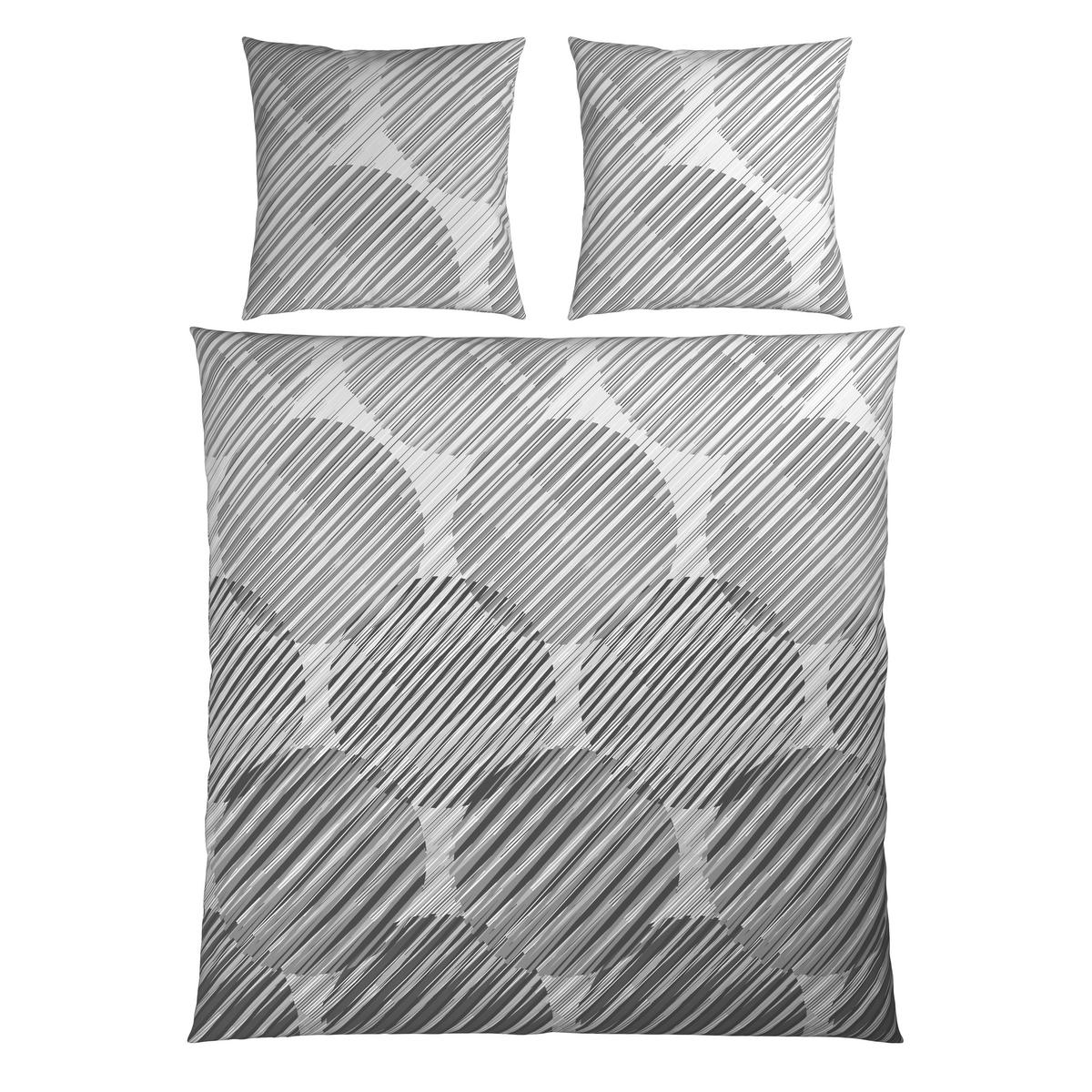 BETTWÄSCHE Renforcé 200/200 cm  - Grau, Textil (200/200cm) - Novel