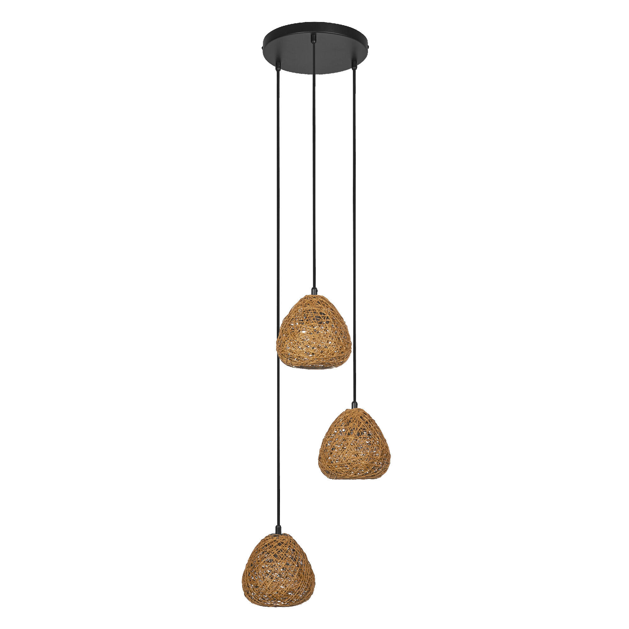 HÄNGELEUCHTE 36.7/150 cm  - Beige, Basics, Papier/Metall (36.7/150cm) - Osram