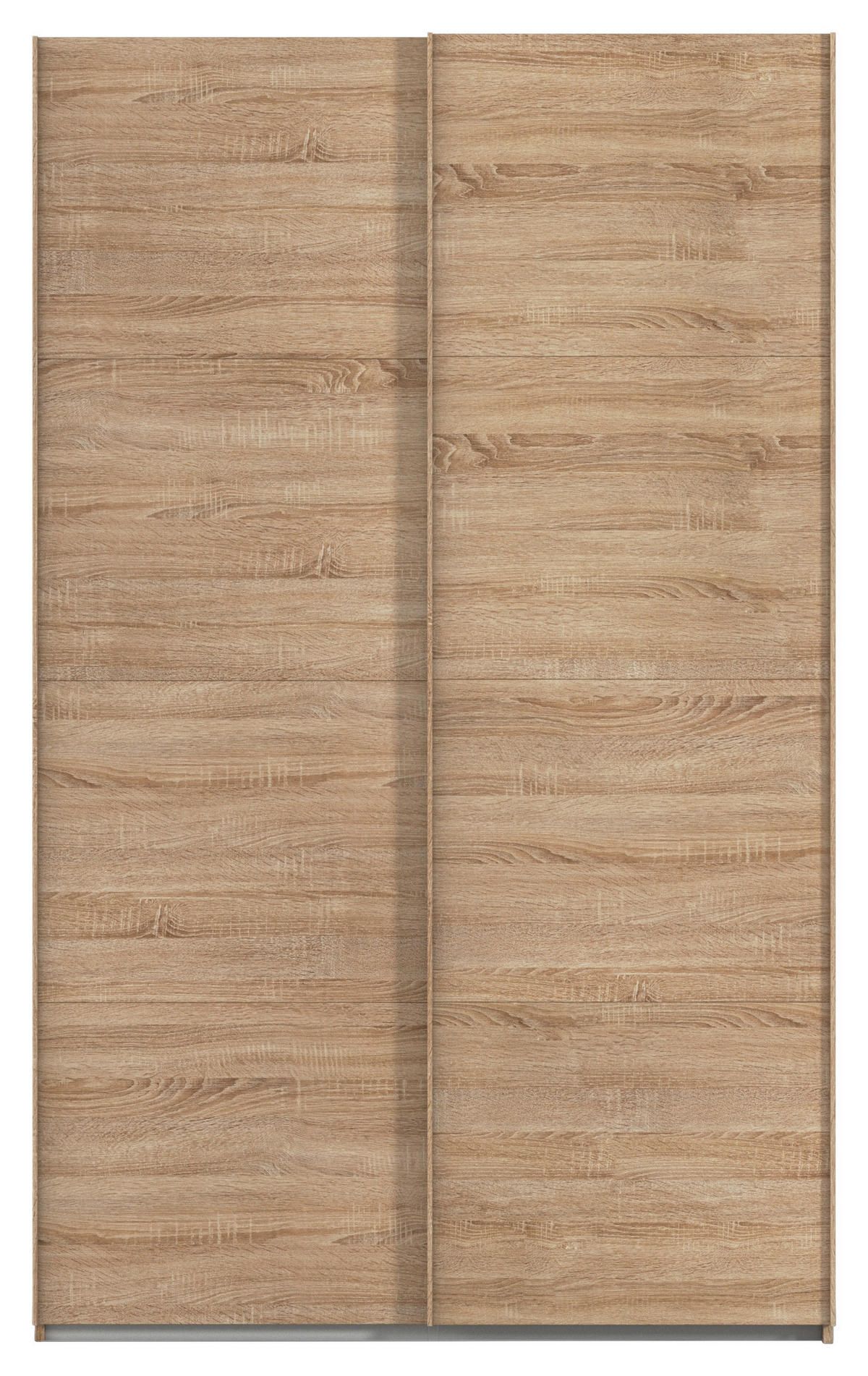 SCHWEBETÜRENSCHRANK 137/223/68 cm 2-türig Sonoma Eiche  - Sonoma Eiche, Design, Holzwerkstoff/Kunststoff (137/223/68cm) - Novel