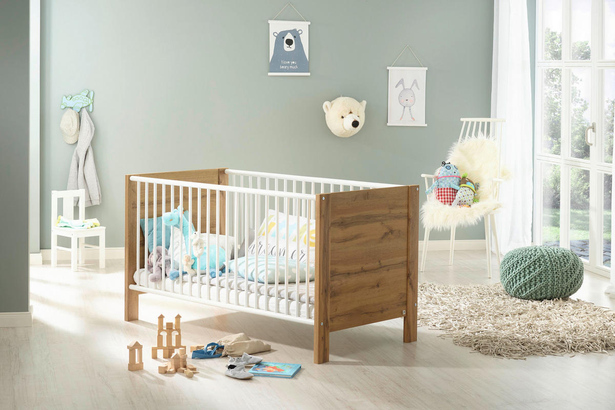 NACHTTISCH 40/61/42 cm  in Weiss, Graphitfarben  - Weiss/Graphitfarben, Modern, Holzwerkstoff/Kunststoff (40/61/42cm) - Rauch Möbel