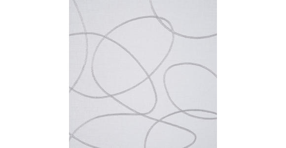 FERTIGVORHANG transparent  - Weiß/Grau, Design, Textil (135/245cm) - Esposa