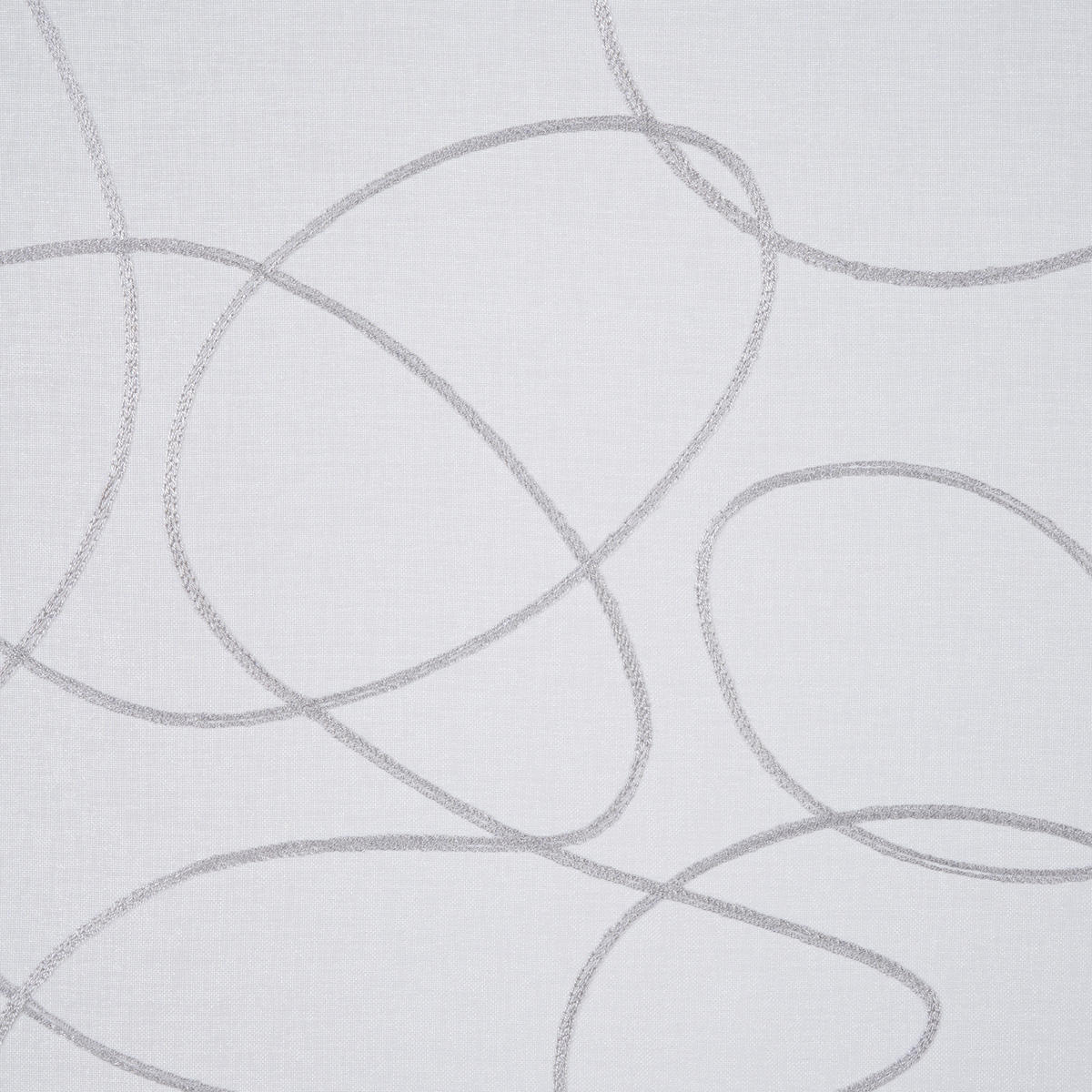 HOTOVÝ ZÁVĚS, průhledné, 135/245 cm - šedá/bílá, Design, textil (135/245cm) - Esposa