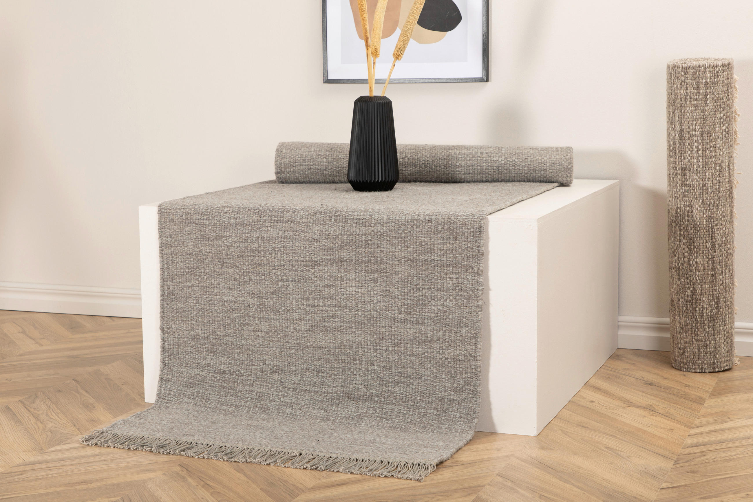 LÖPARE 80/250 cm  - grå, Lifestyle, textil (80/250cm) - P & B