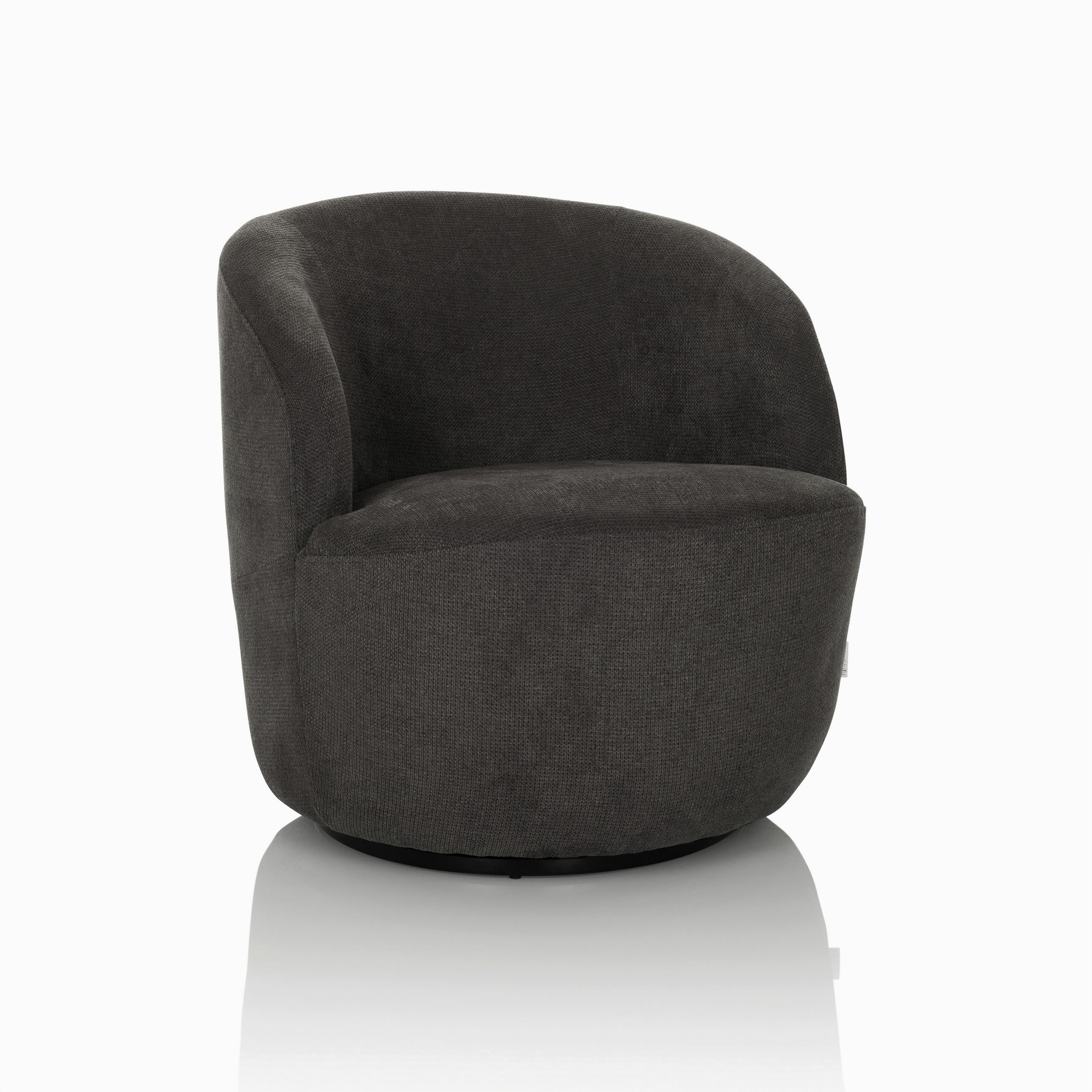 LOUNGESESSEL Grau    - Grau, MODERN, Textil (65/70/77cm) - MID.YOU