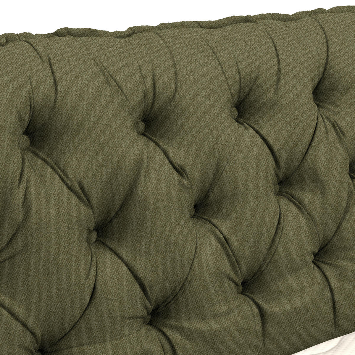 BOXSPRINGBETT 160/200 cm  in Olivgrün  - Blau/Silberfarben, Basics, Holzwerkstoff/Textil (160/200cm) - Welnova