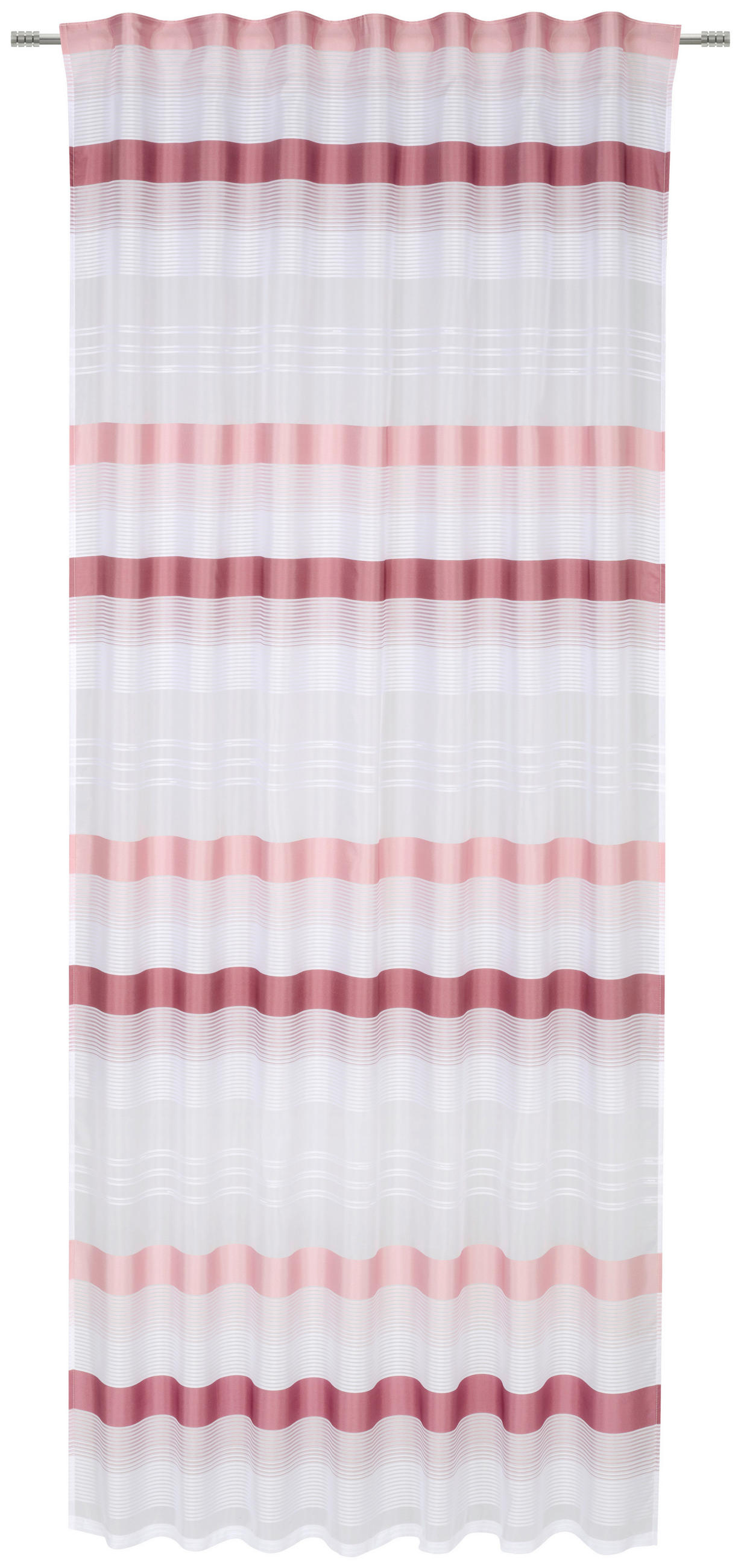 GOTOVA ZAVESA staroružičasta - staroružičasta, Konvencionalno, tekstil (140/245cm) - Esposa