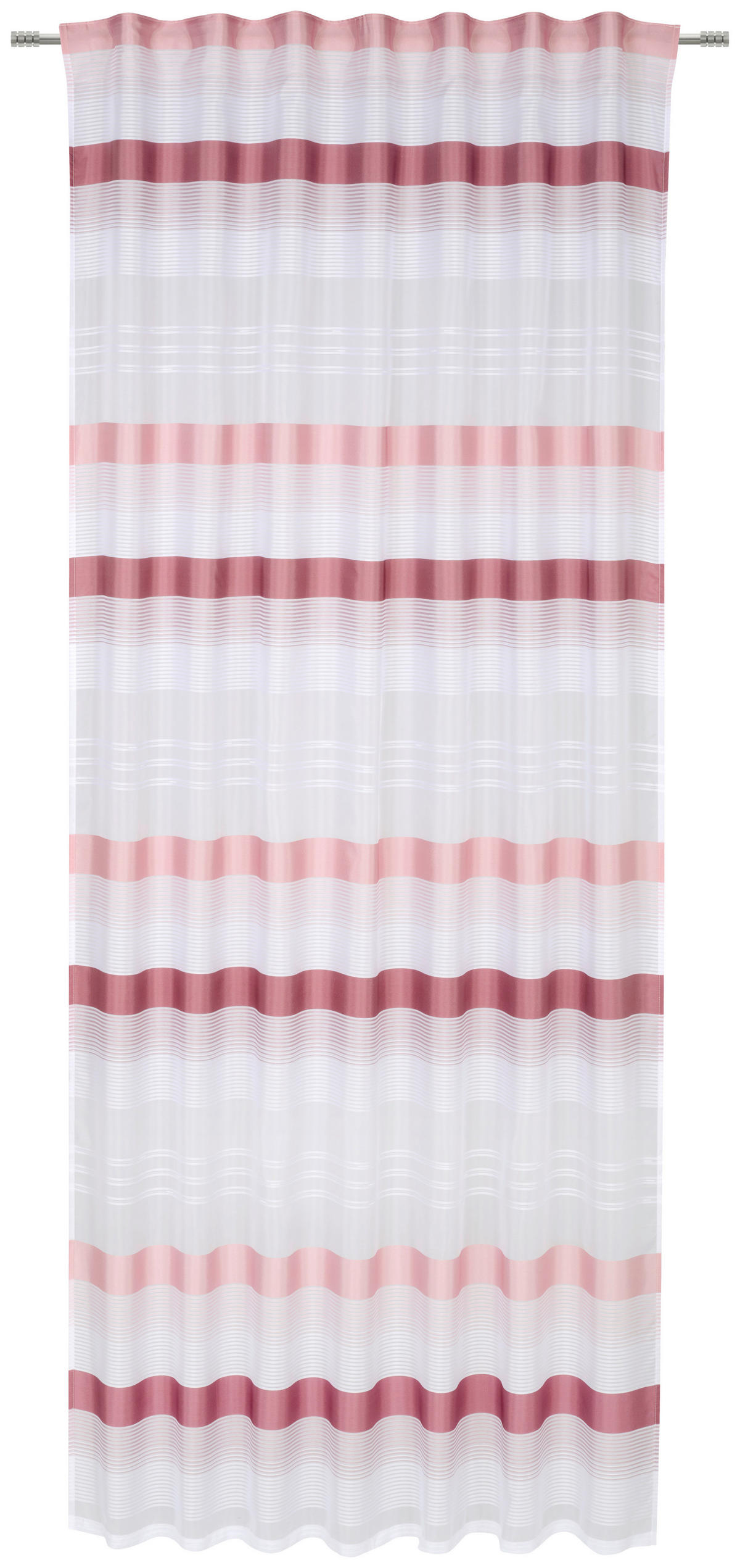 GOTOVA ZAVESA staroružičasta - staroružičasta, Konvencionalno, tekstil (140/245cm) - Esposa