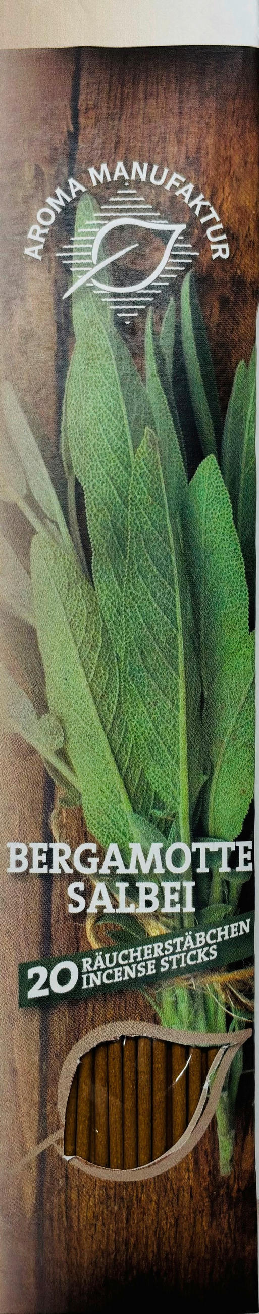 RÄUCHERSTÄBCHEN Bergamotte  - Braun, Basics, Holz (32/6,5/0,5cm)