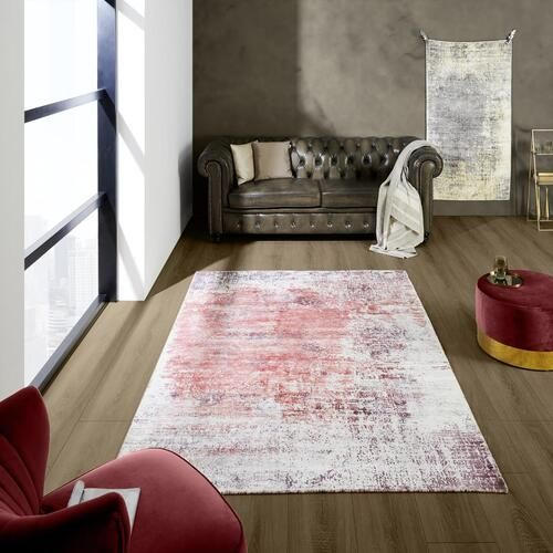 ORIENTTEPPICH 80/200 cm Sky Dancer Rot Rot  - Rot, Trend, Textil (80/200cm) - Cazaris