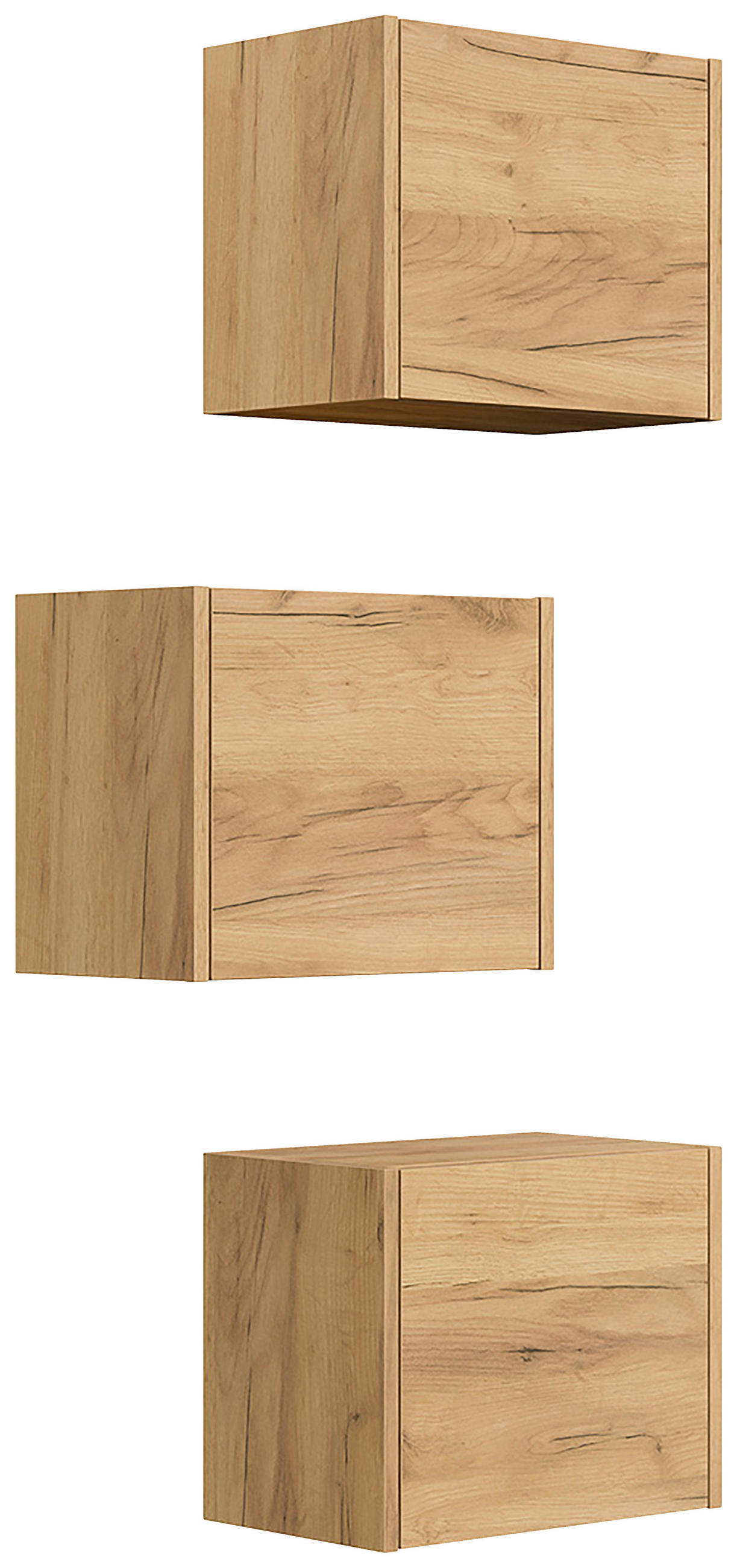 HÄNGESCHRANK 41,4/33,3/25 cm  - Eichefarben, MODERN, Holzwerkstoff (41,4/33,3/25cm) - MID.YOU