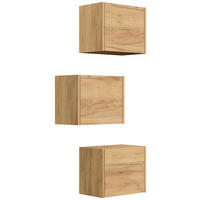 HÄNGESCHRANK 41,4/33,3/25 cm  - Eichefarben, MODERN, Holzwerkstoff (41,4/33,3/25cm) - MID.YOU