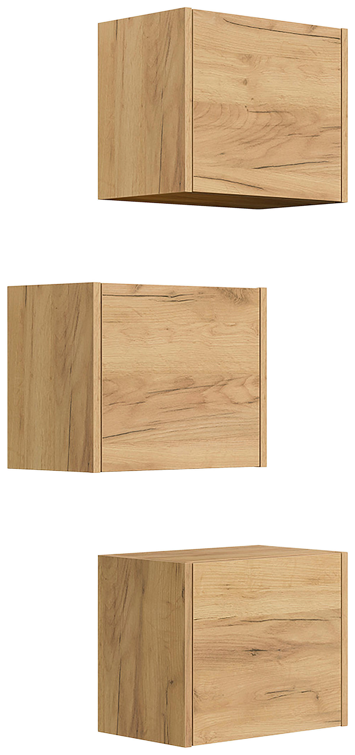 HÄNGESCHRANK 41,4/33,3/25 cm  - Eichefarben, MODERN, Holzwerkstoff (41,4/33,3/25cm) - MID.YOU