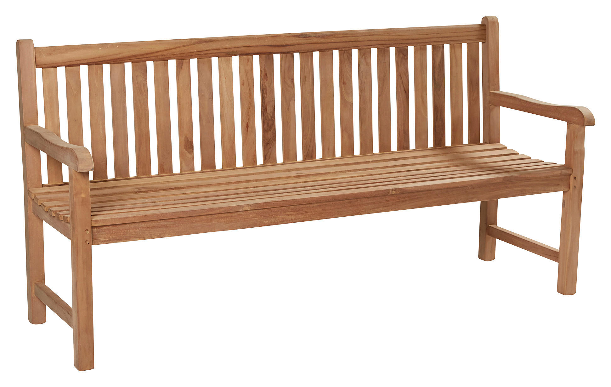 GARTENBANK 120/92/55 cm Teakholz   - Teakfarben, Natur, Holz (120/92/55cm) - Ambia Garden