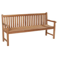 GARTENBANK 120/92/55 cm Teakholz   - Teakfarben, Natur, Holz (120/92/55cm) - Ambia Garden