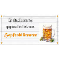 DEKOPANEEL Text  - Multicolor, Basics, Holz (20/40/0,3cm) - Euroart