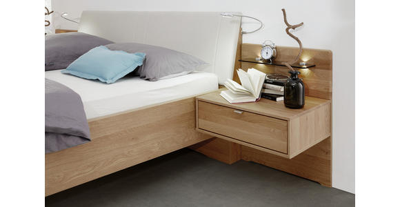 SCHLAFZIMMER in Eichefarben, Champagner - Champagner/Eichefarben, Design, Holz (180/200cm) - Dieter Knoll