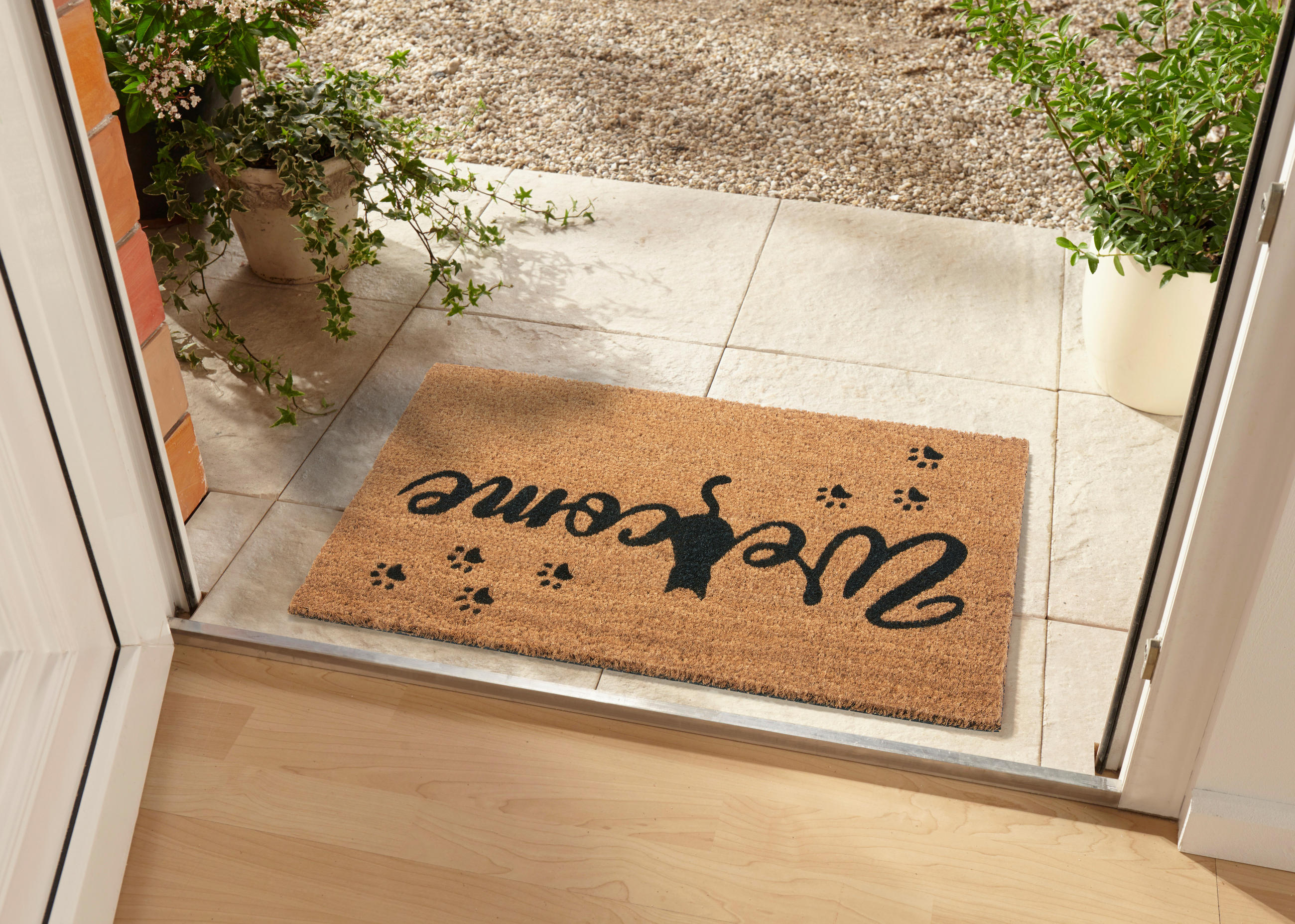 KOKOSMATTE 45/75 cm Mix Mats  - Hellbraun/Schwarz, Basics, Naturmaterialien/Kunststoff (45/75cm) - Esposa