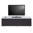 TV-ELEMENT 140/43/42 cm - Alufarben/Schwarz, Design, Glas/Holzwerkstoff (140/43/42cm) TV-ELEMENT 140/43/42 cm - Alufarben/Schwarz, Design, Glas/Holzwerkstoff (140/43/42cm)