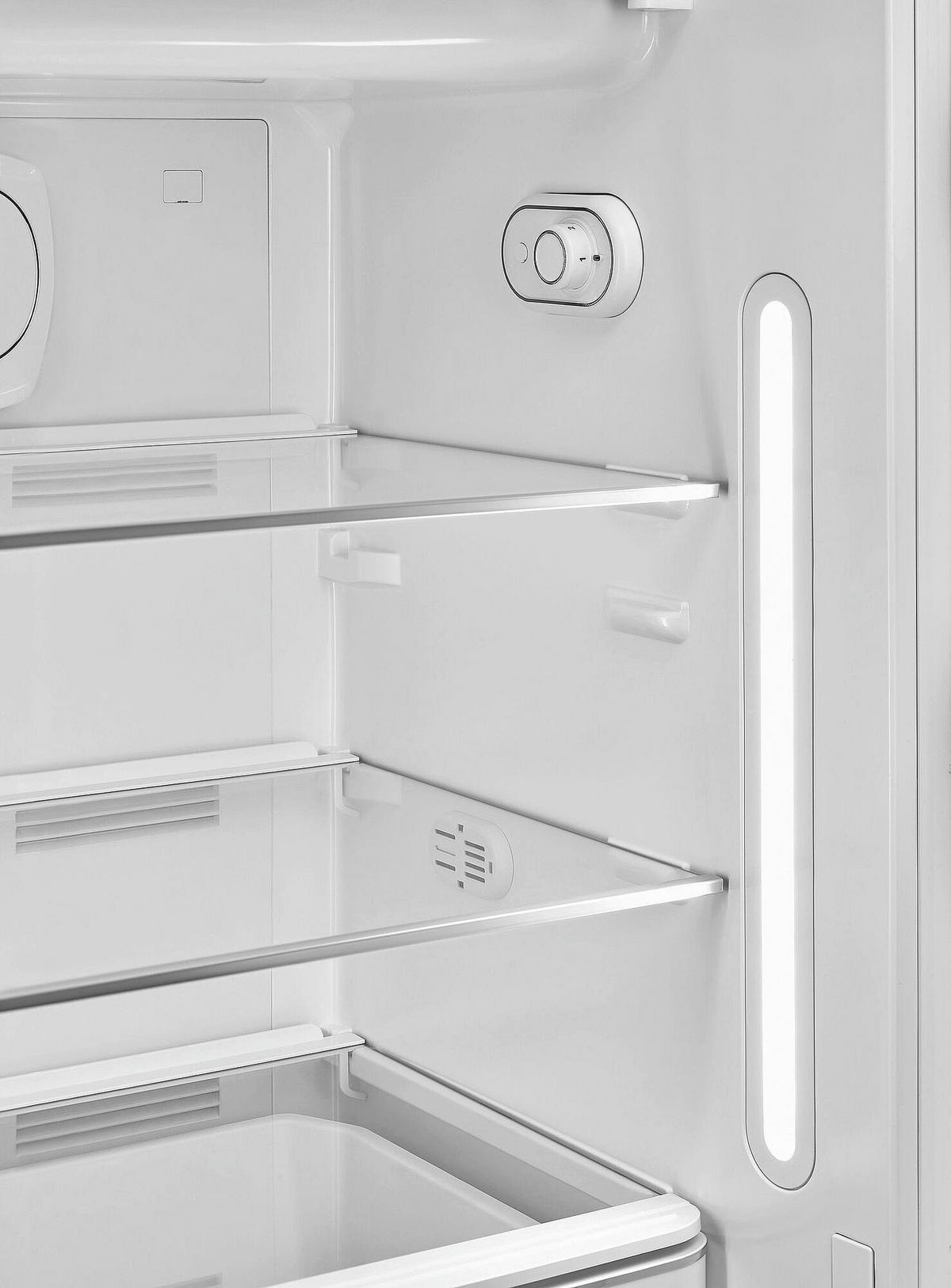 KÜHLSCHRANK 60,1/153/78,8 cm FAB28RACM6  - Rostfarben, Basics, Glas/Metall (60,1/153/78,8cm) - SMEG