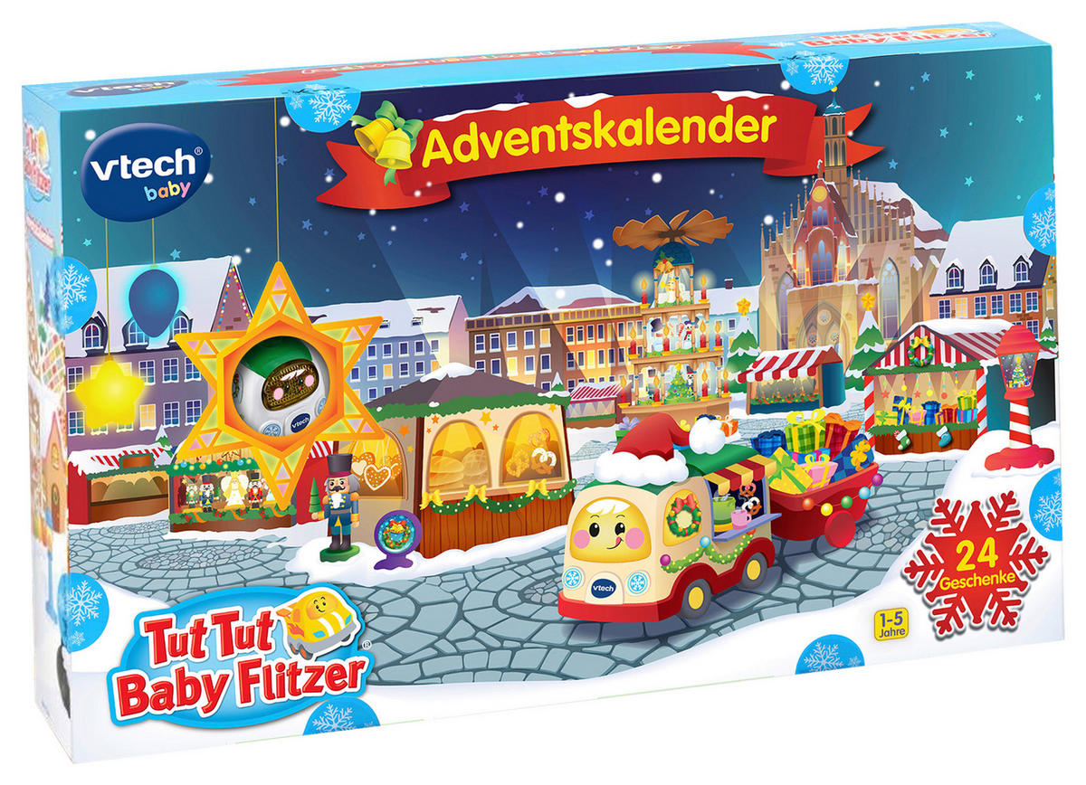 ADVENTSKALENDER  - Multicolor, Basics, Kunststoff (55/33/10cm) - Vtech