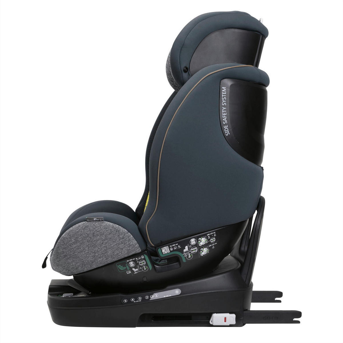 KINDERAUTOSITZ SEAT3FIT AIR   - Graphitfarben, Basics (49/44/61cm) - Chicco