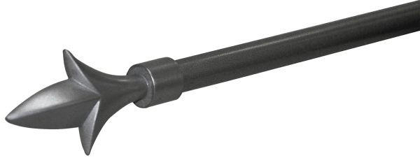 GALERIE PERDEA  - antracit, Basics, metal (130/240cm)