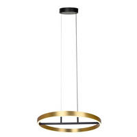 LED LUSTER  60/120 cm      - zlatna/crna, Dizajnerski, metal (60/120cm)