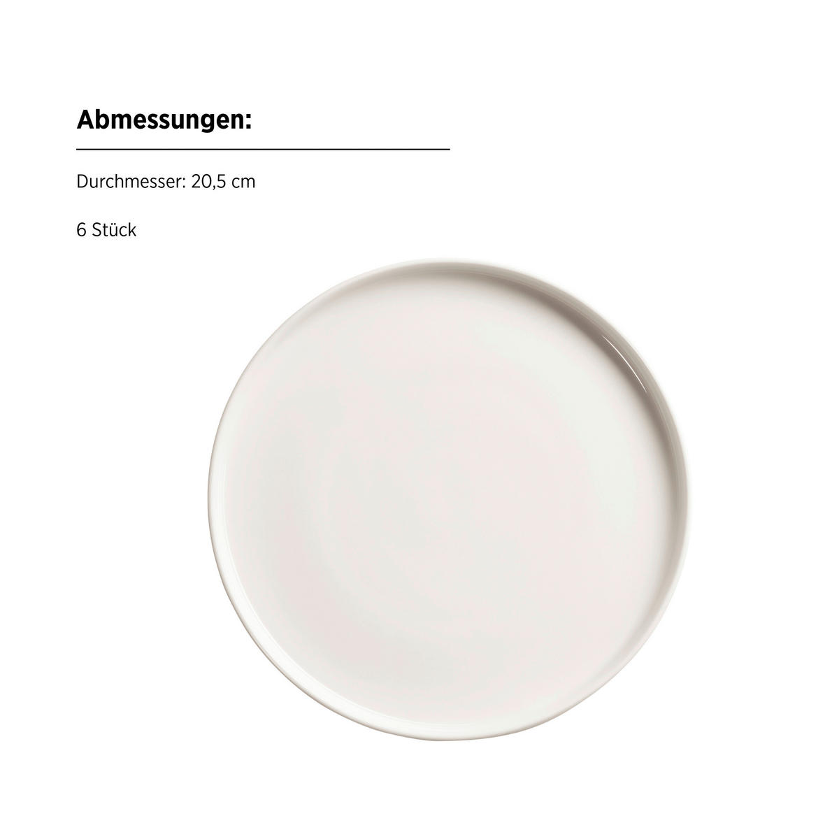 KAFFEESERVICE Weiß Sita 18-teilig  - Weiß, Trend, Keramik - Mäser