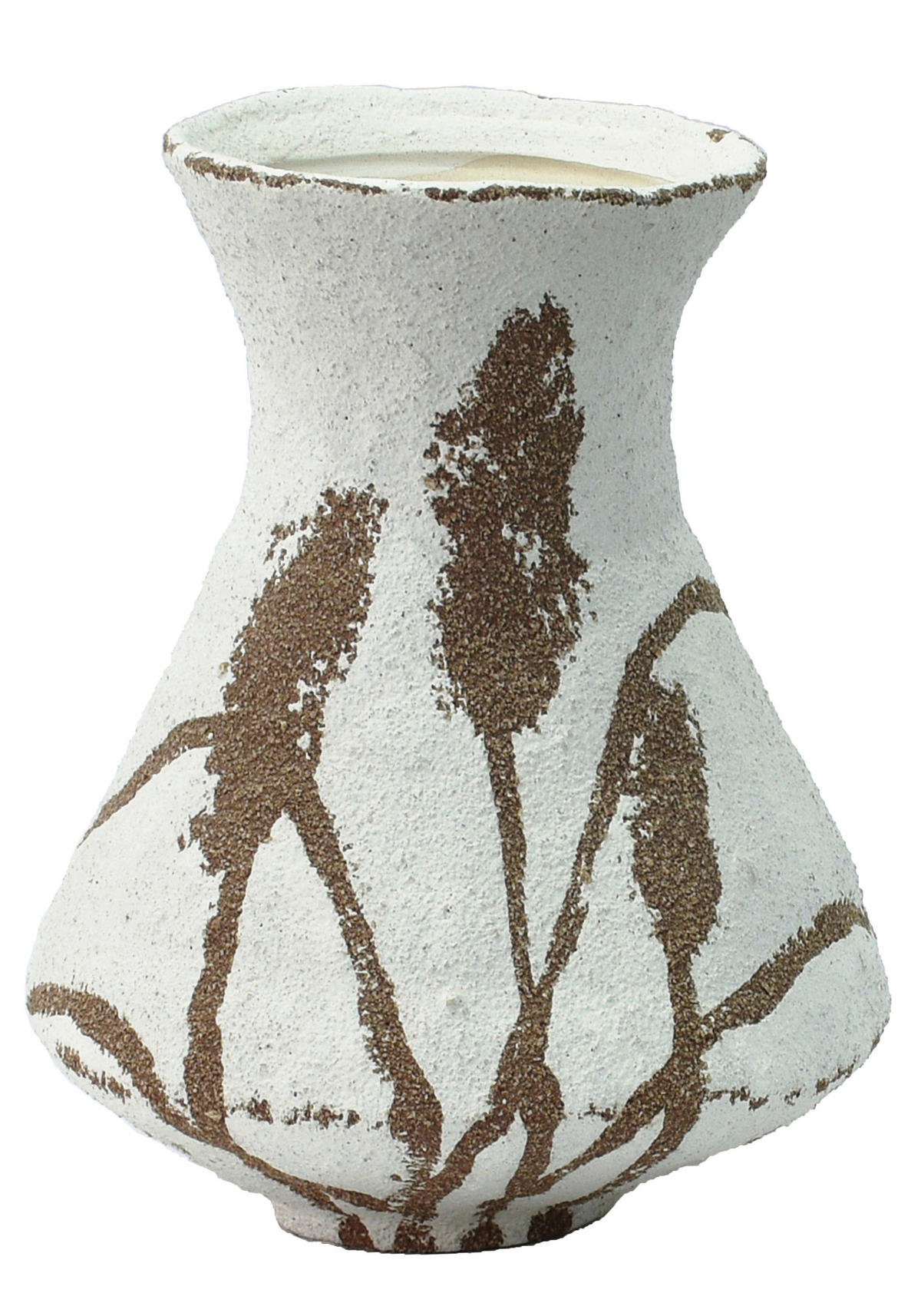VÁZA, keramika, 17.5 cm - viacfarebná, Natur, keramika (14/17,5/13,5cm) - Ambia Home