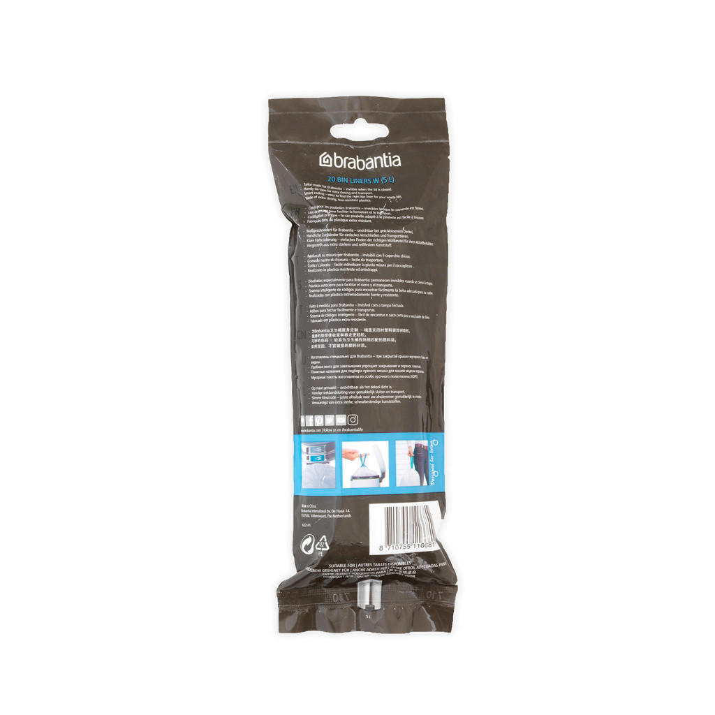 VREĆA ZA OTPAD   5 l  - Basics, plastika (29.5/34/0.1cm) - Brabantia