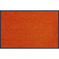 FUßMATTE  40/60 cm  Orange  - Orange, KONVENTIONELL, Kunststoff/Textil (40/60cm) - wash+dry