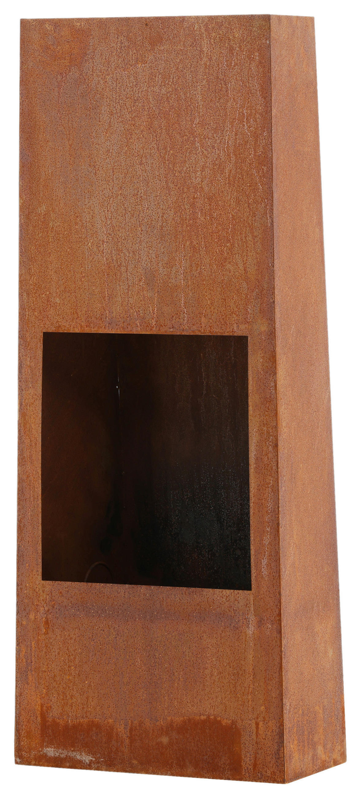 FEUERSTELLE  - Dunkelorange, KONVENTIONELL, Metall (50/120/20cm) - Gardenson