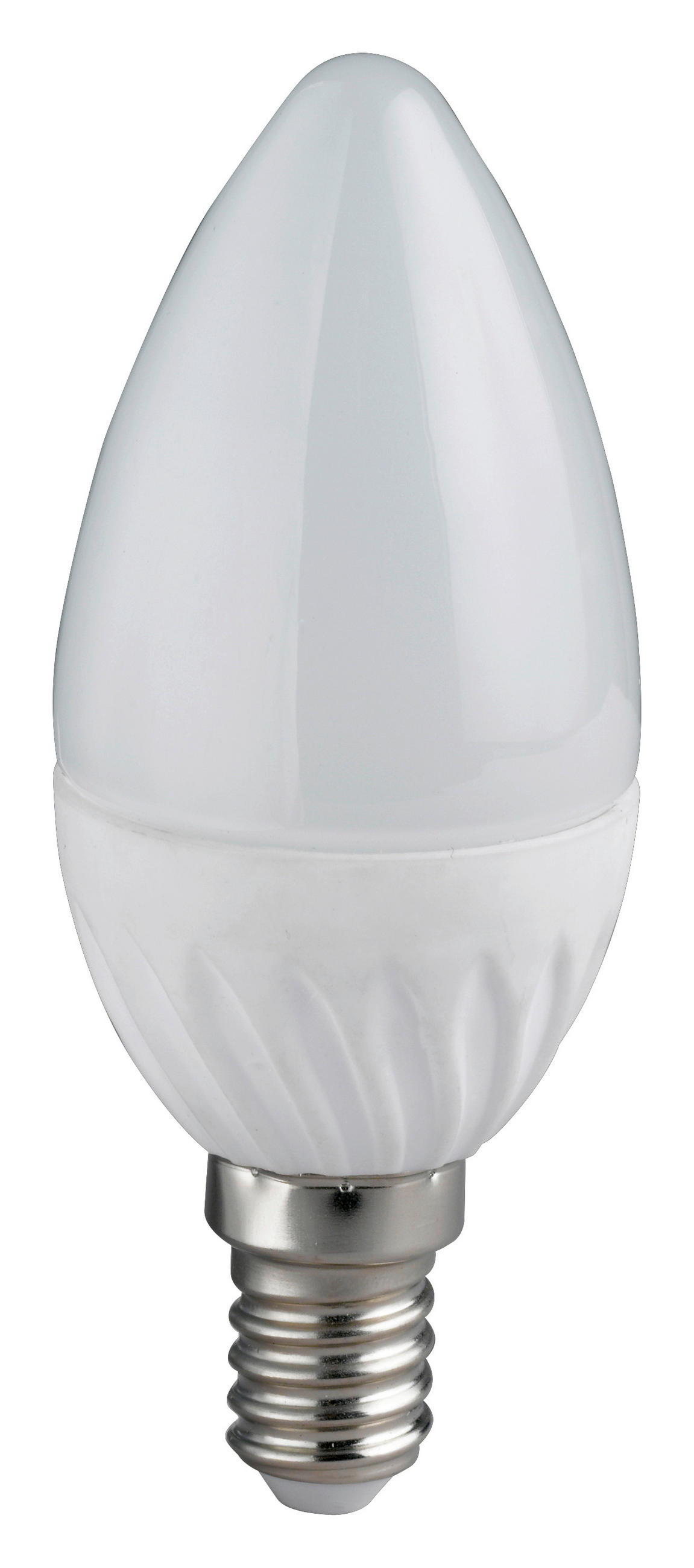 LED ŽARULJA E14 , 5,0 W , 400 lm , 3000 K   - bijela, Konvencionalno, staklo (3,7/10,5cm)