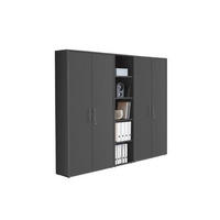 AKTENSCHRANK Anthrazit  - Anthrazit, MODERN, Holzwerkstoff (212,9/185,6/33cm) - MID.YOU