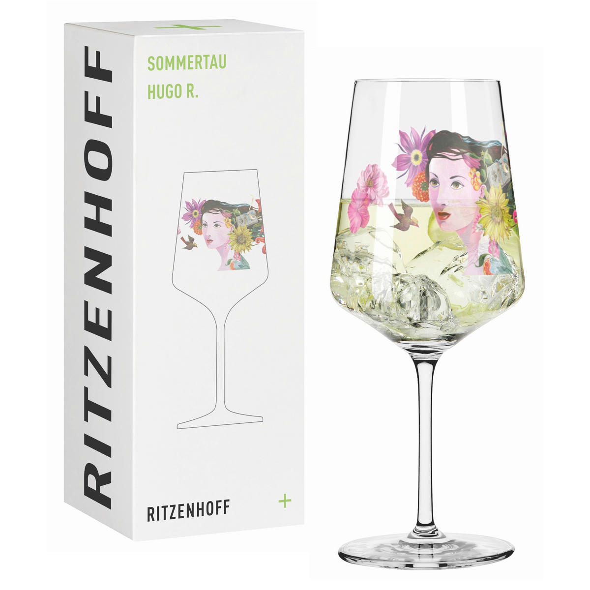 SPRITZERGLAS 544 ml  - Lila/Rosa, LIFESTYLE, Glas (8,3/22,5cm) - Ritzenhoff