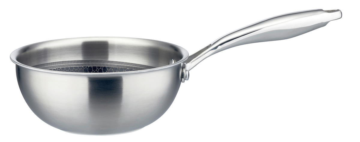 SAUTEUSE - Edelstahlfarben, Basics, Metall (16cm) - GSW