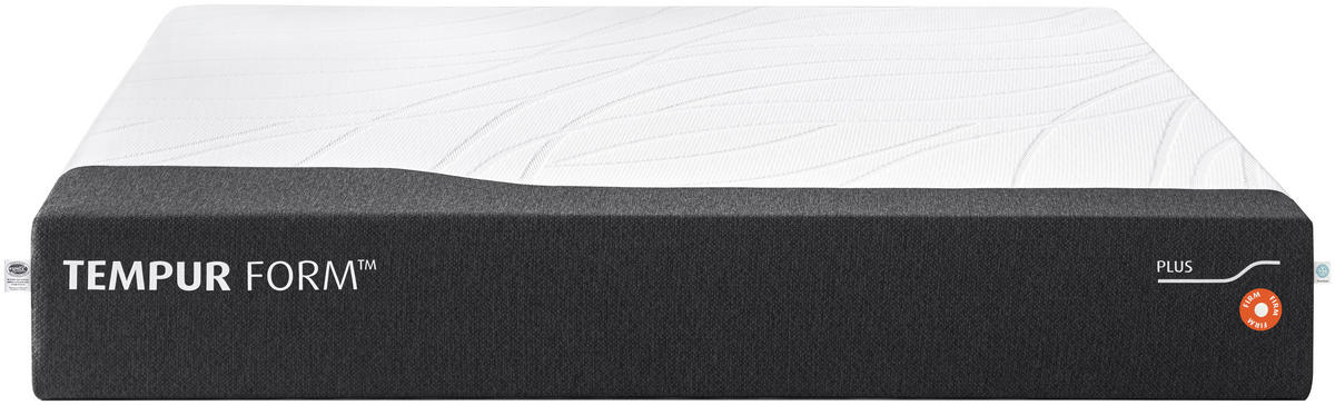 MATRATZE FIRM FORM PLUS-FIRM 160/200 cm Höhe ca. 25 cm  - Anthrazit/Weiß, Basics, Textil (160/200cm) - Tempur