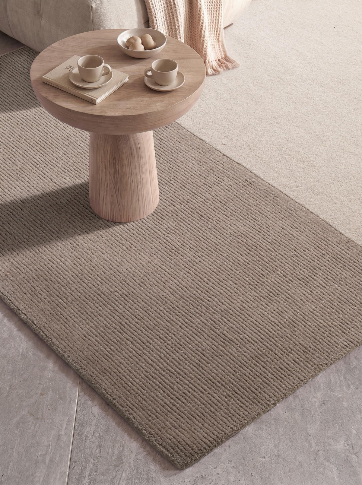 WOLLTEPPICH Wohnzimmer 200/290 cm Kollektion 1888 Hugo Creme, Beige rechteckig  - Beige/Creme, Basics, Textil (200/290cm) - Villeroy & Boch
