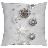 KISSENBEZUG 49/49 cm  - Hellgrau, Design, Textil (49/49cm) - X-Mas