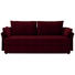 SCHLAFSOFA in Textil Dunkelrot - Dunkelrot, MODERN, Textil (220/98/96cm) - Joka SCHLAFSOFA in Textil Dunkelrot - Dunkelrot, MODERN, Textil (220/98/96cm) - Joka
