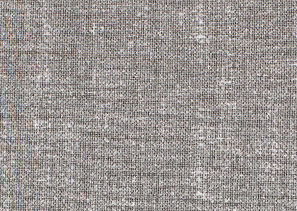 BIGSOFA in Flachgewebe Grau  - Grau, Modern, Holz/Textil (220/77/120cm) - Joka