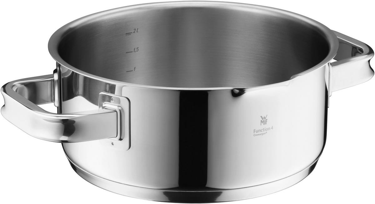 KOCHTOPFSET Function 4 4-teilig  - Edelstahlfarben, Basics, Metall (50,6/29,4/23,7cm) - WMF