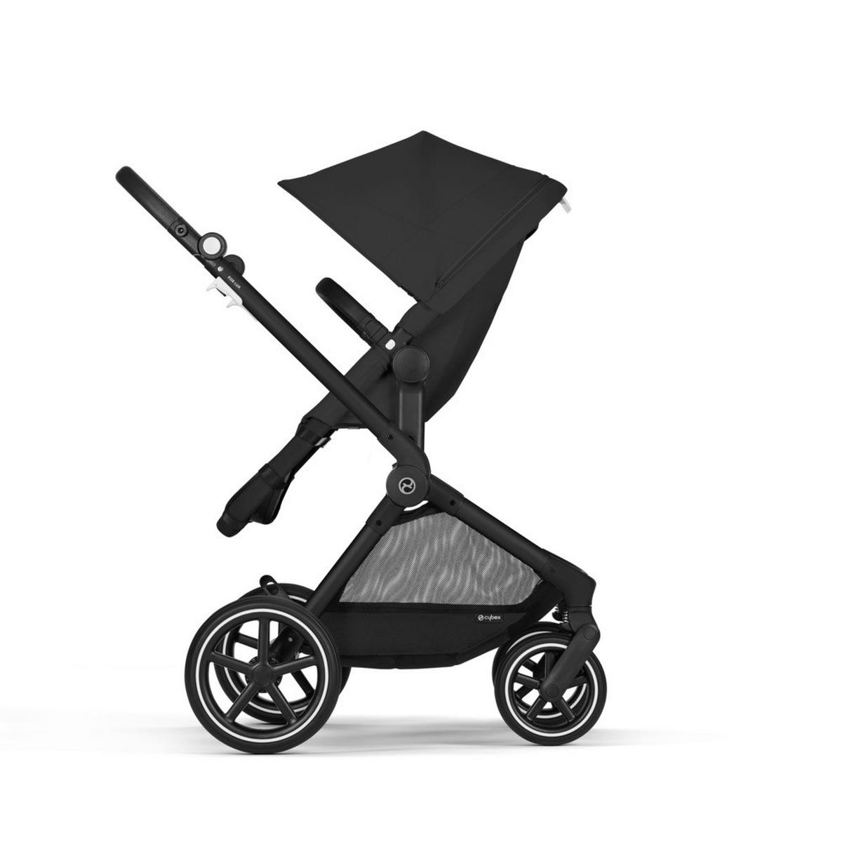 KINDERWAGENSET EOS LUX  - Schwarz, Basics, Textil/Metall (85/61/116cm) - Cybex