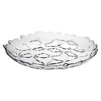 TALÍŘ NA PEČIVO, sklo, 33 cm - průhledné, Lifestyle, sklo (33cm) - Homeware