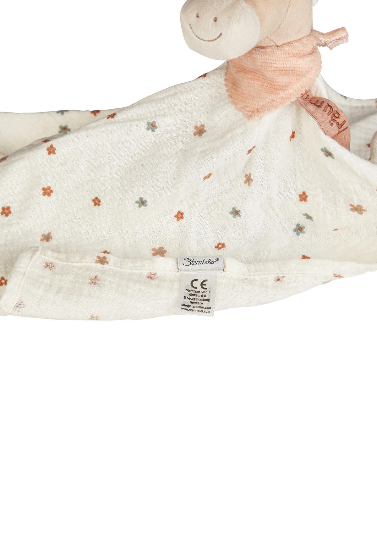 SCHMUSETUCH  - Ecru, Basics, Textil (36/45/8cm) - Sterntaler
