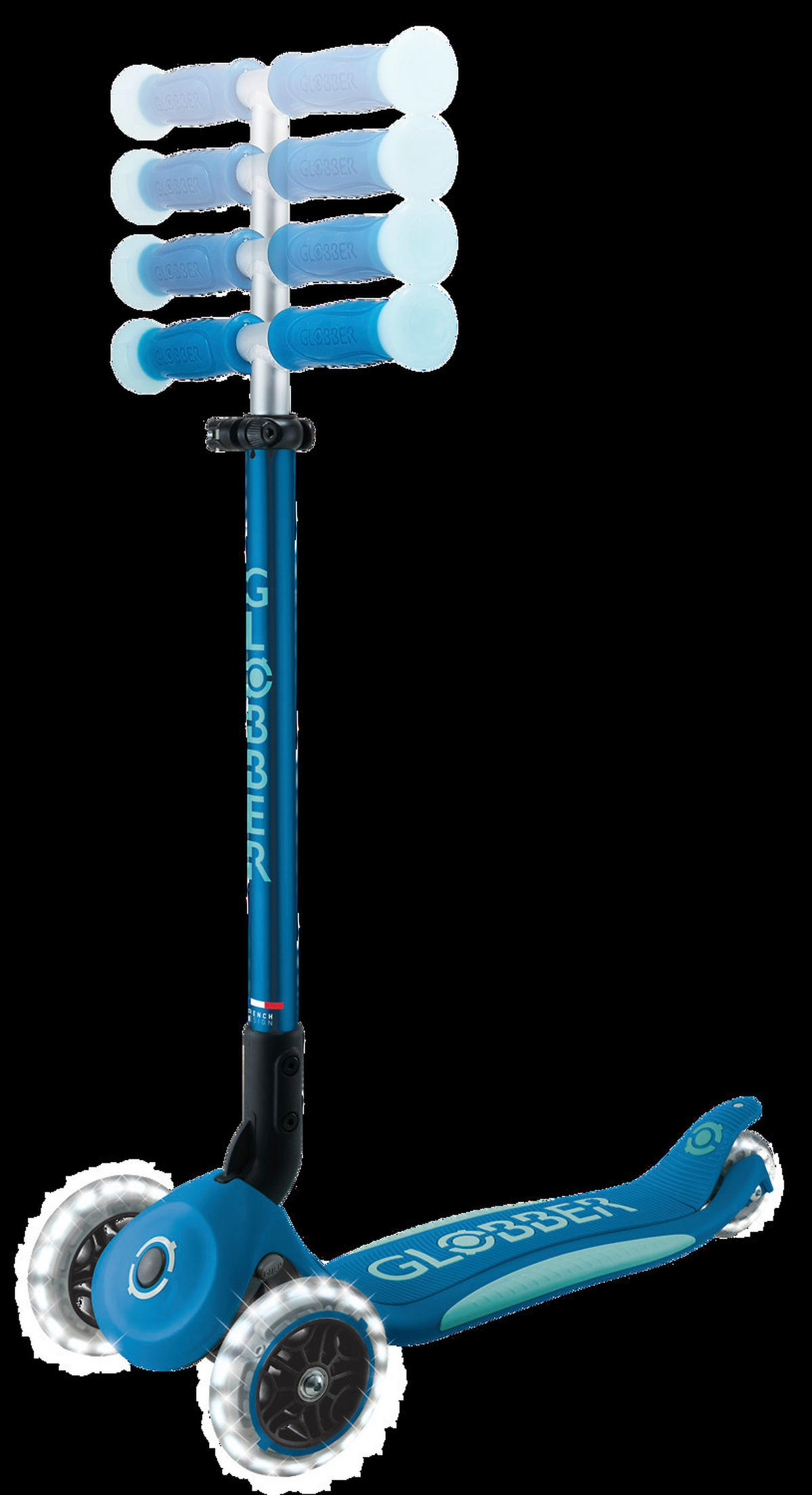 KINDERSCOOTER  - Petrol, Basics, Kunststoff (57,5/28/82.5cm) - GLOBBER