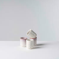 TASSENSET ALPENWIESE 4-teilig  - Beere/Creme, Basics, Keramik (5/6cm) - Gipfelstück